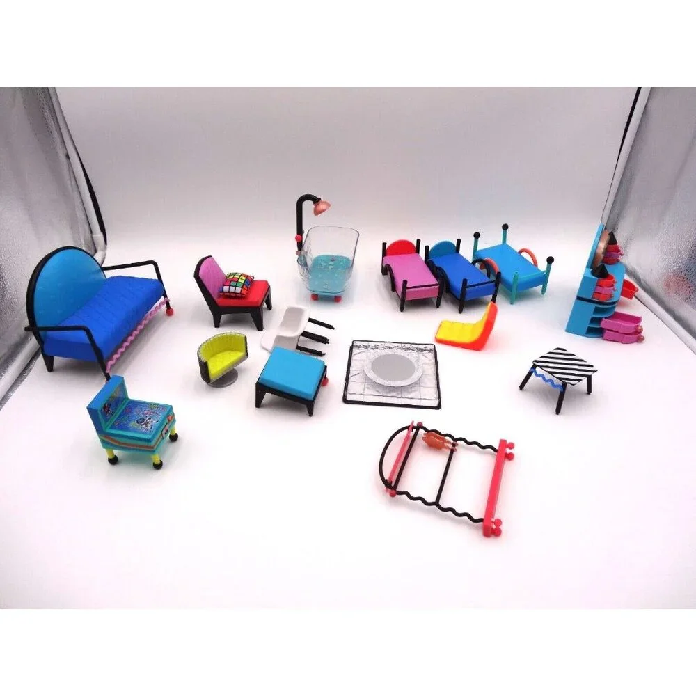 LOL Surprise OMG Doll‎ House Furniture Bathtub Bunk Beds Vanity Sofa Arcade More